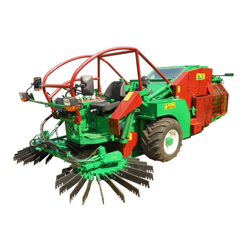 Agricultural mulching machinery for orchard and crop management